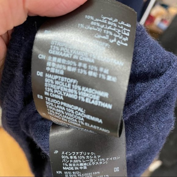 Sandro Wool Cashmere Crossover Back Anita Sweater - Picture 10 of 11